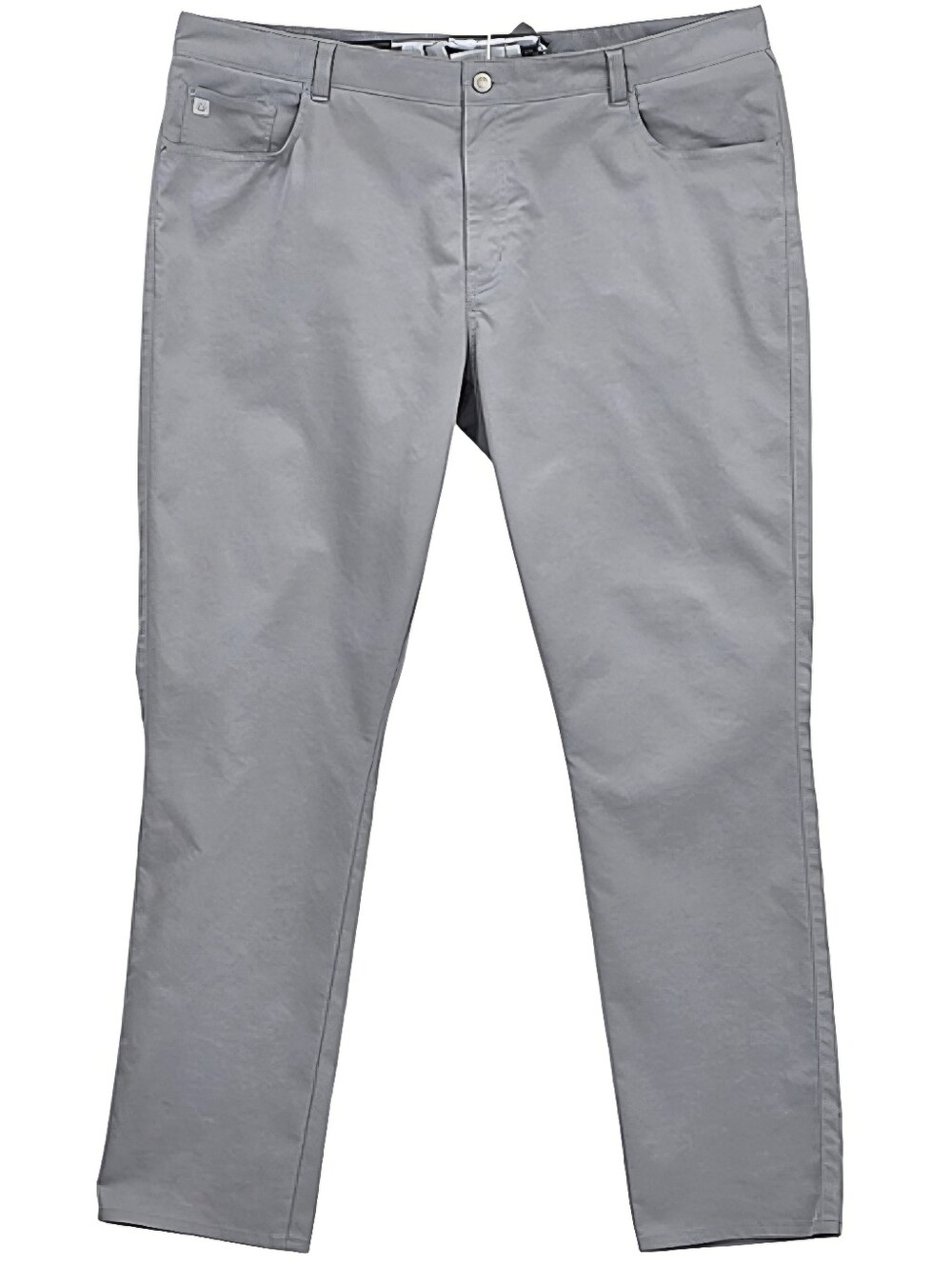 Peter Millar EB66 Performance 5 Pocket Pants 42x32 Gale Gray Stretch Golf